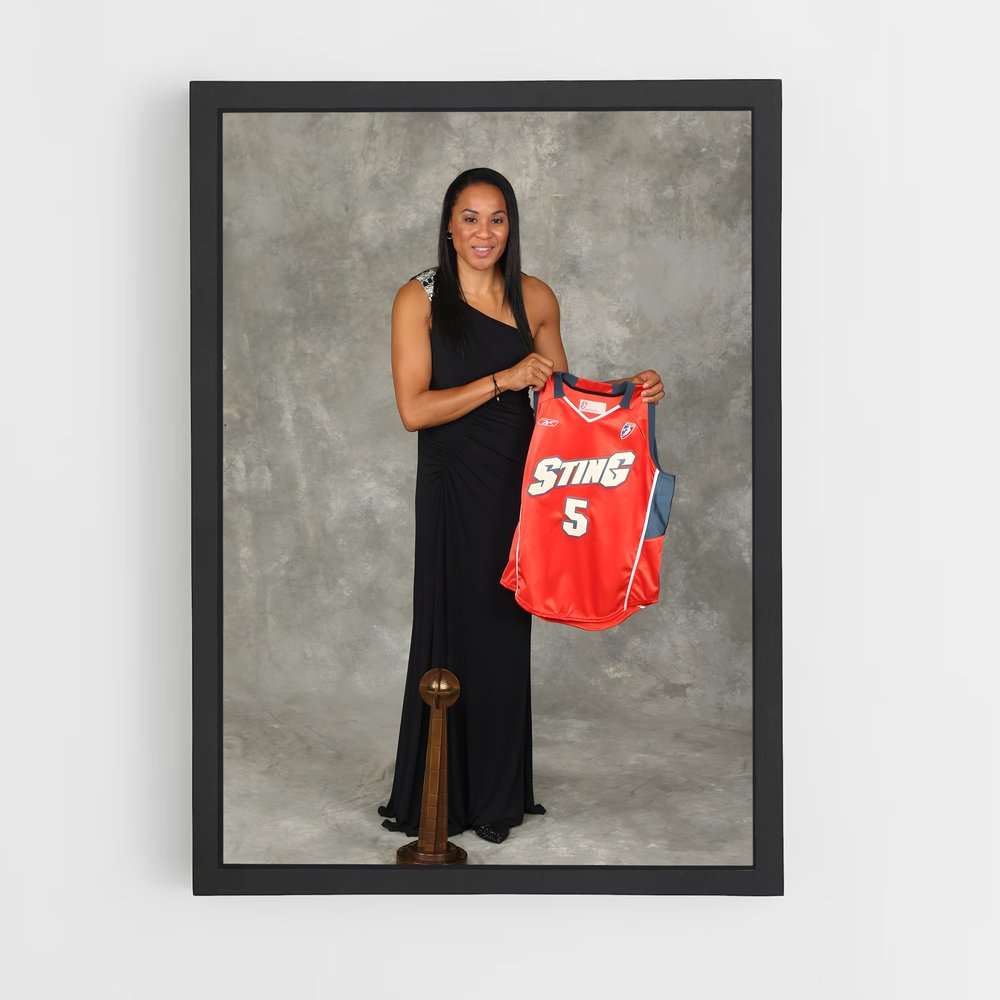 Poster Dawn staley – affiche Basketball (vue 2)